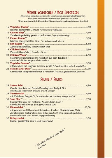 Restaurant Shiv München Aubing